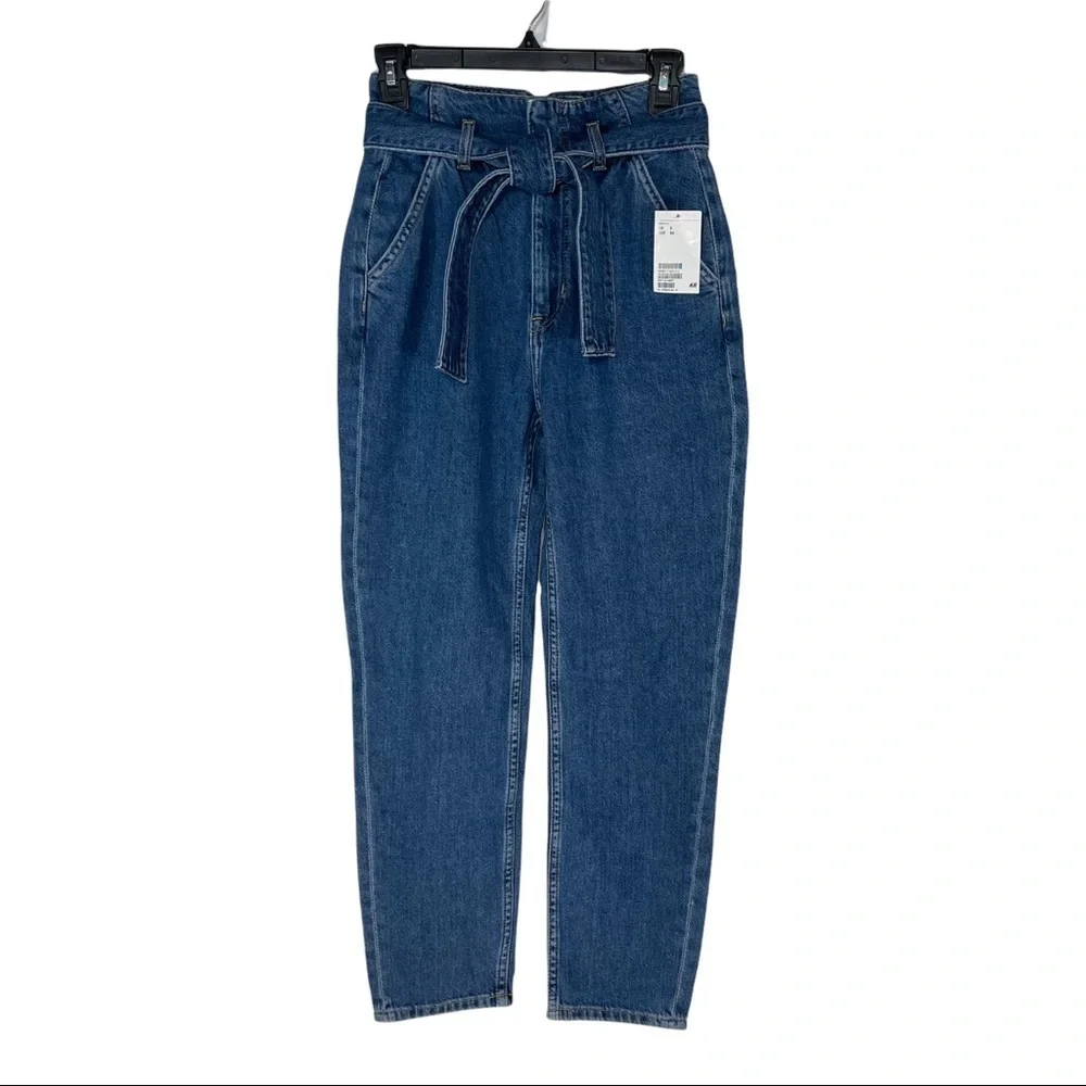 NWT H&M High Waist Mom Jeans